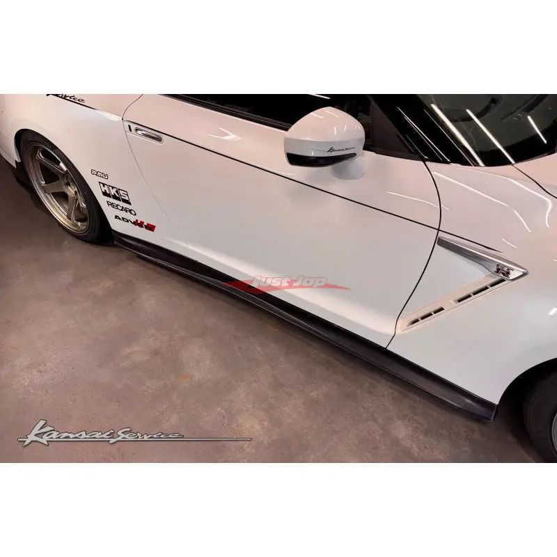 Hks Kansai Service Carbon Side Step Skirts Fits Nissan R35 Gtr (07-16) 1