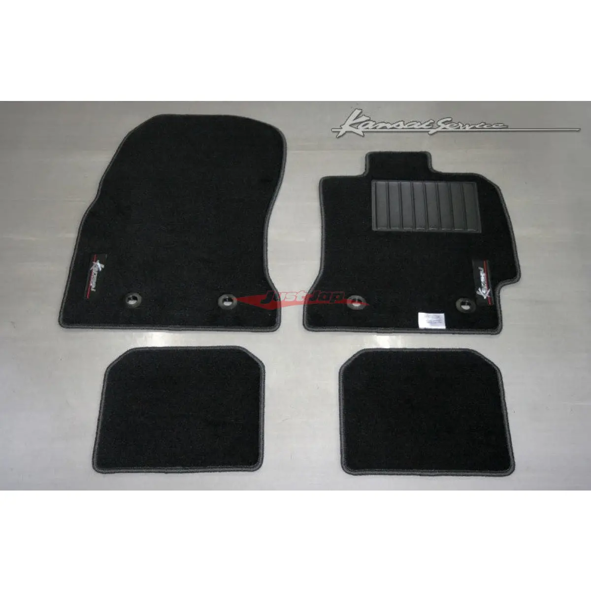 Hks Kansai Service Floor Mat Set (Black Stitching) Fits Nissan Skyline R34 Gtr 1