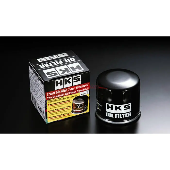 Hks Oil Filter Type 1 M20 X P1.5 (Black) 1