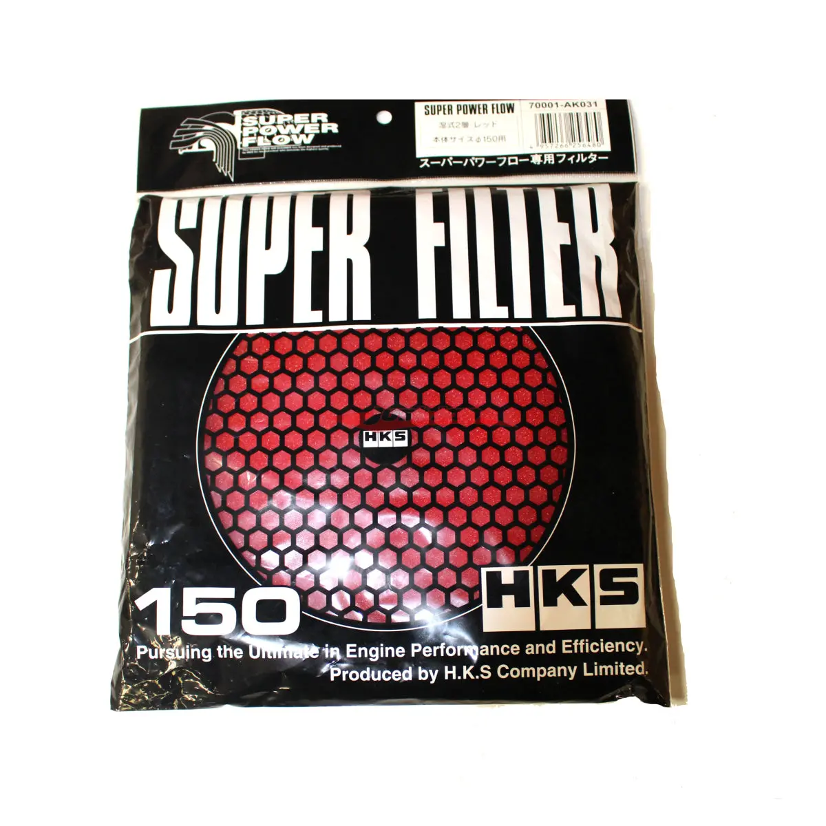 Hks Super Power Flow Replacement Air Filter Element 150 - Red 1