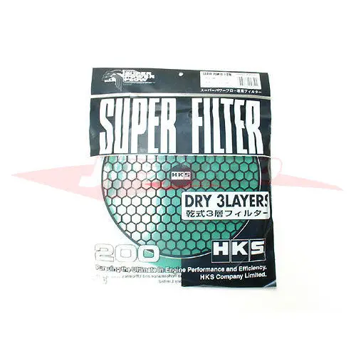 Hks Super Power Flow Replacement Air Filter Element 200 - Green 1