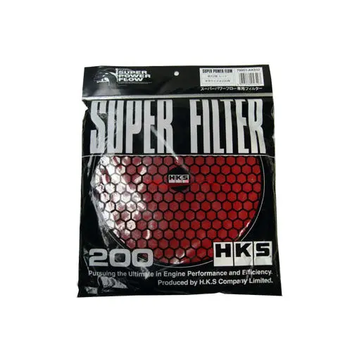 Hks Super Power Flow Replacement Air Filter Element 200 - Red 1