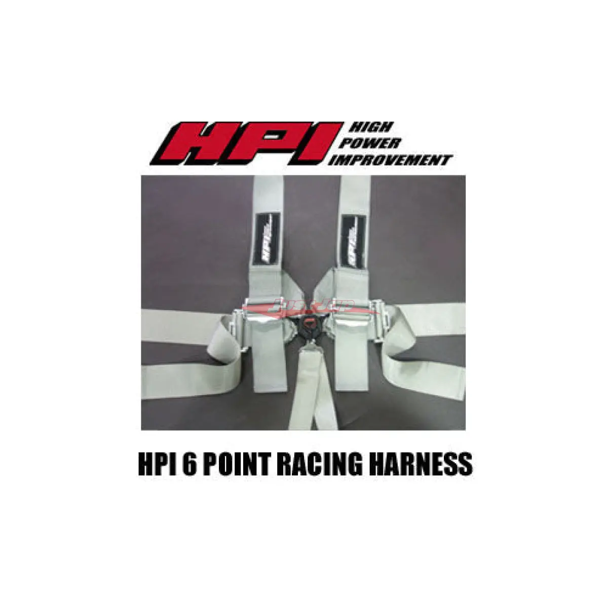 Hpi 6-Point Racing Harness - Grey 1