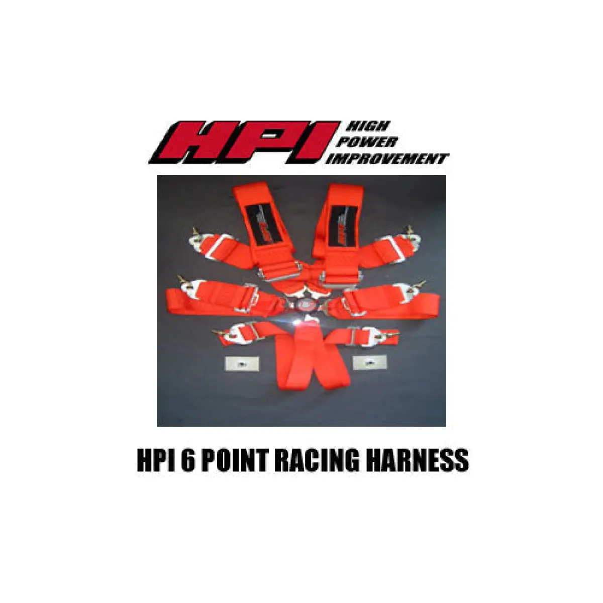 Hpi 6-Point Racing Harness - Red 1