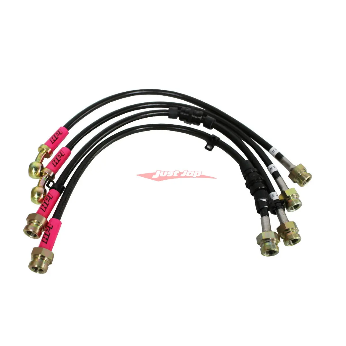 Hpi Braided Brake Line Set Fits Nissan R33/R34 Skyline Gtr 1