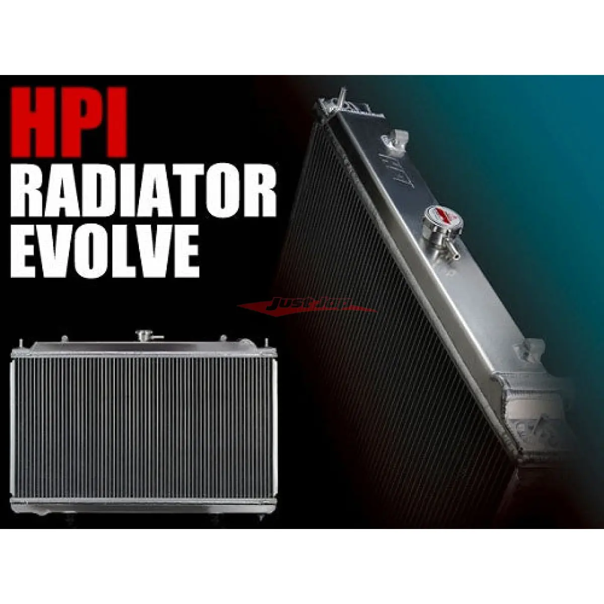 Hpi Evolve Aluminium 50Mm Radiator Fits Nissan S13 Silvia & 180Sx 1