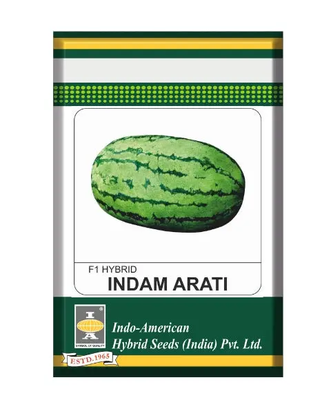 Indam Arati Watermelon Seeds – Early Maturing, Large, Sweet Fruits 1