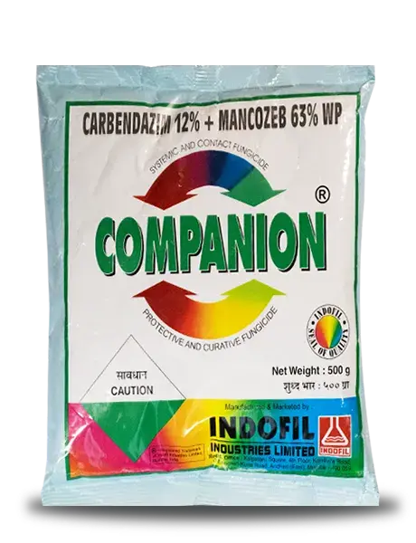 Indofil Companion Fungicide (Carbendazim 12% + Mancozeb 63% Wp) For Broad-Spectrum Disease Control 1