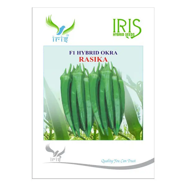 Iris Hybrid Vegetable Seeds Okra(Bhindi) Rasika 1