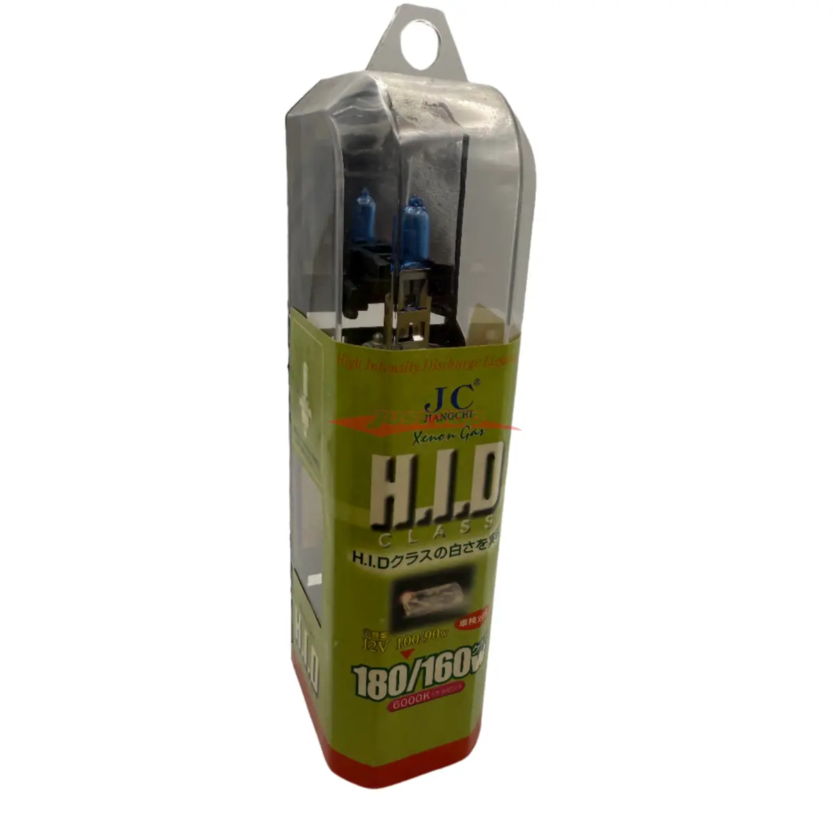 Jc Jiangchi Xenon Gas H.I.D Class Headlight Globe Set (H1) 12V 6000K 100/90W > 180/160W 1
