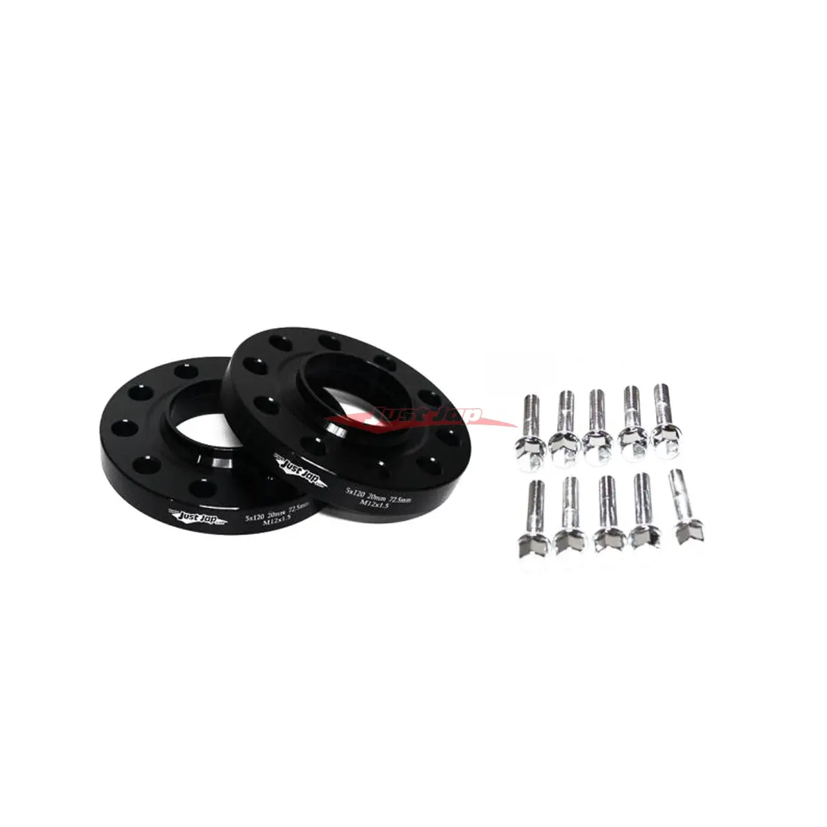 Jjr 15Mm Bolt-On Wheel Spacers Fits Bmw M12 X 1.5 60'/17 Hex (5 X 120) 72.5Mm 1
