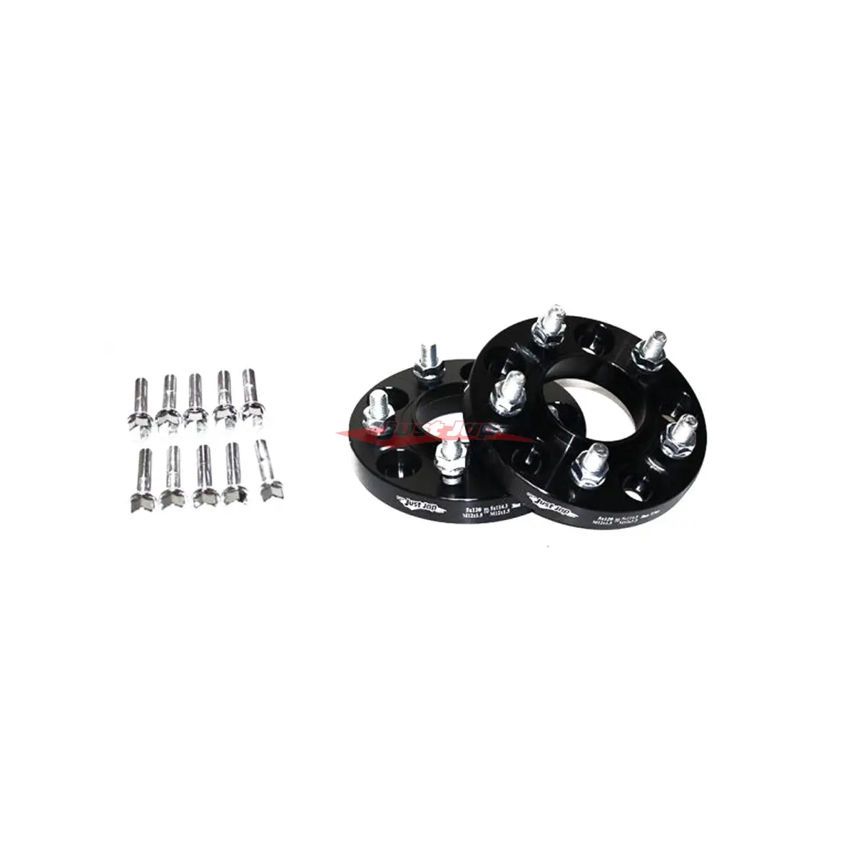 Jjr 20Mm Bolt-On Wheel Spacers Fits Vw & Audi M14 X 1.5 (5 X 112 > 5 X 114.3 M12 X 1.5) 57.1Mm 1