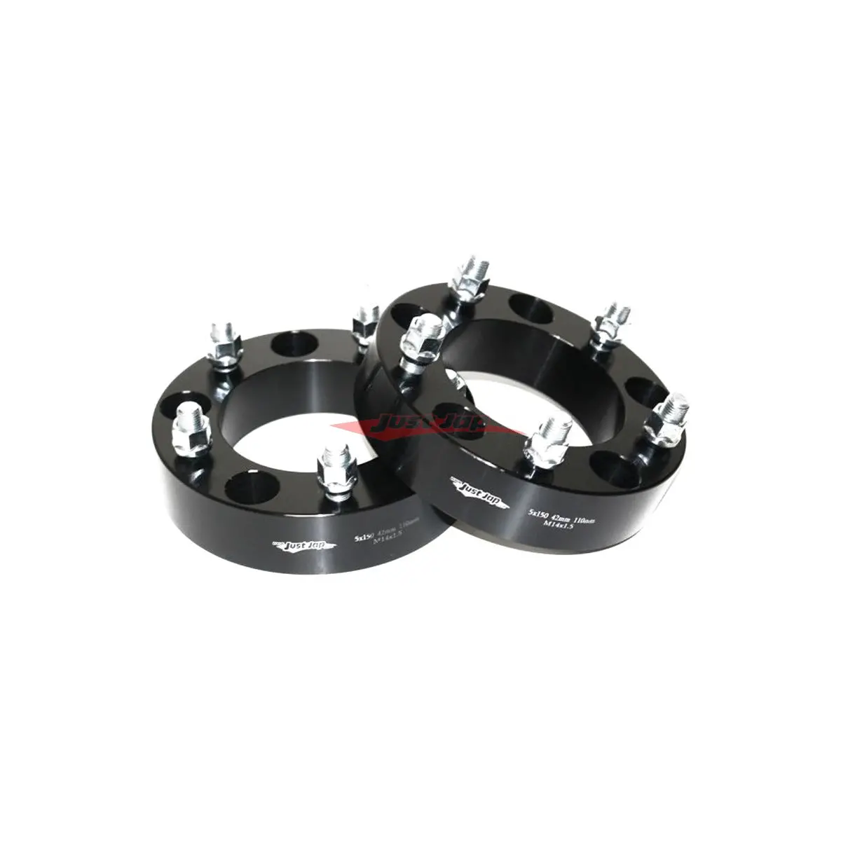 Jjr 50Mm Bolt-On Wheel Spacers Fits Toyota Landcruiser Series 76/78/79/100/105/200/205 M14x1.5 (5 X 150) 110Mm 1