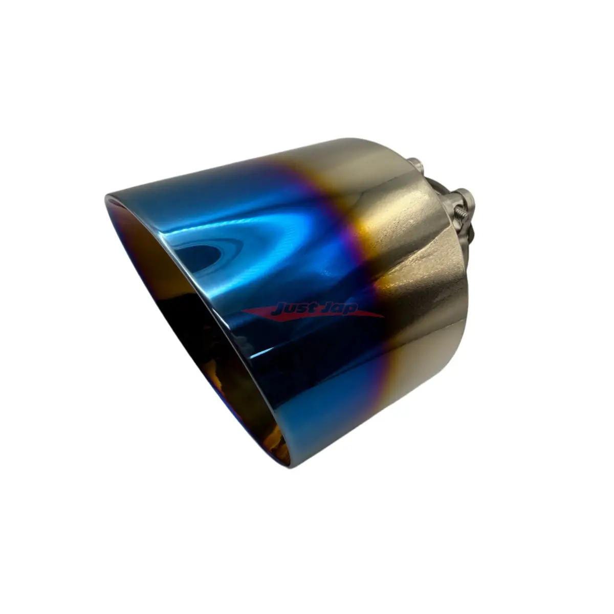 Jjr Double Layer Exhaust Tip Set (Titanium Look) Fits Nissan R35 Gtr 1