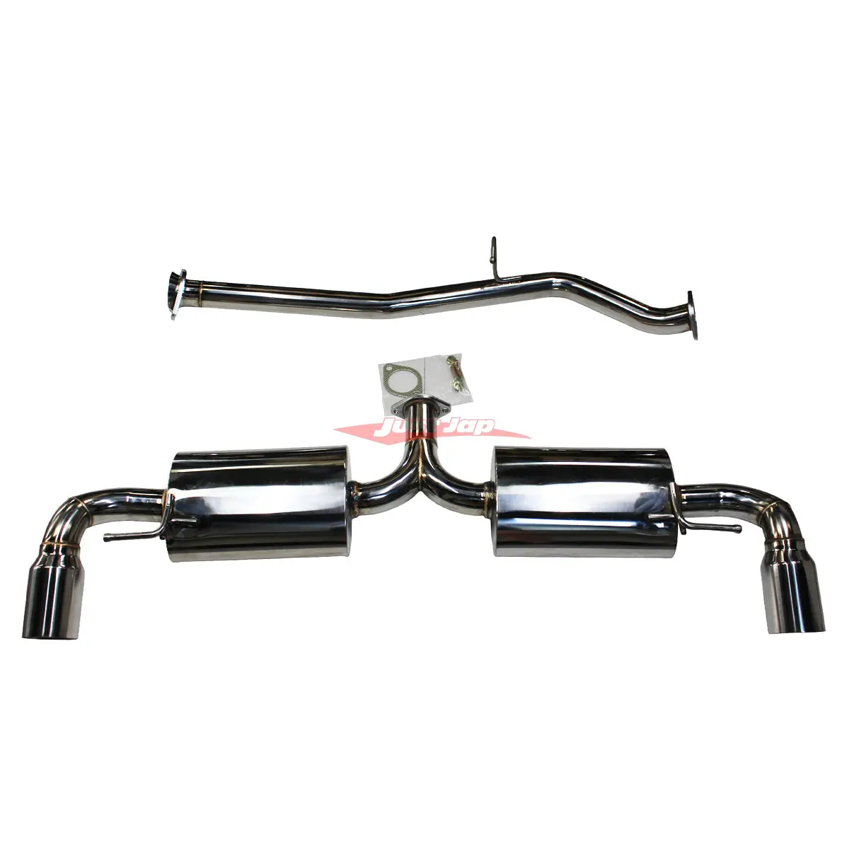 Jjr Hyperflow 2.5" Exhaust System Fits Mazda Rx8 Se3p (04/2003-03/2008) 1