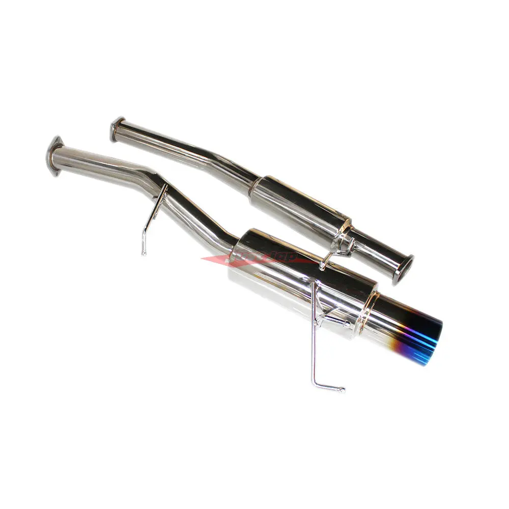 Jjr Hyperflow Cat Back Exhaust System (Ti Tip) Fits Nissan S13 Silvia & 180Sx (Ca18/Sr20) 1