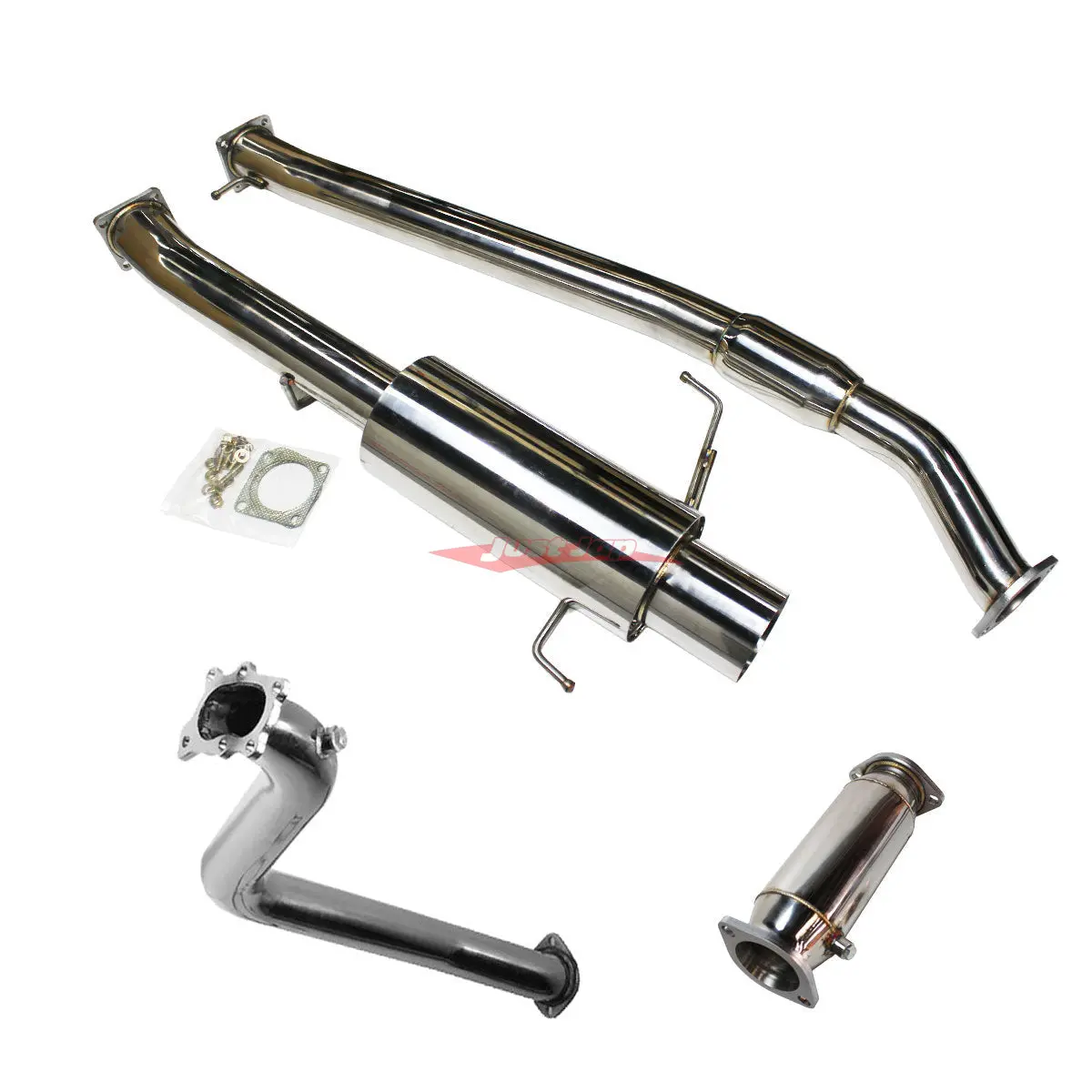 Jjr Hyperflow Complete Exhaust System (De-Cat) Fits Nissan Skyline R33 Gts-T (Rb25det) 1