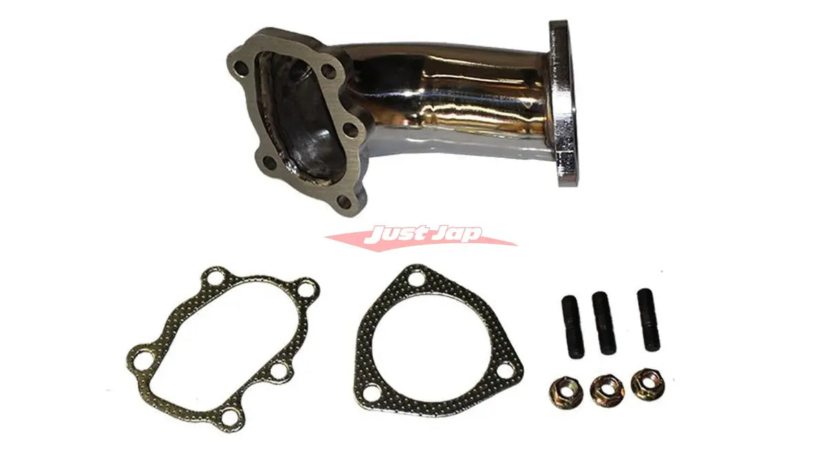 Jjr Stainless Bellmouth Dump Pipe Fits Nissan S13/S14/S15 Silvia, 180Sx & 200Sx (Sr20det) 1