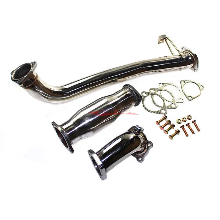 Jjr Stainless Dump Pipe Catco Bundle A Fits Nissan S13 Silvia & 180Sx (Sr20det) 1