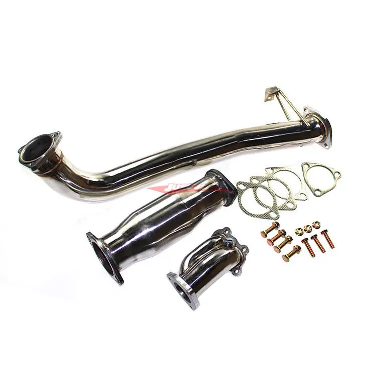 Jjr Stainless Dump Pipe Catco Bundle B Fits Nissan S13 Silvia & 180Sx (Sr20det) 1