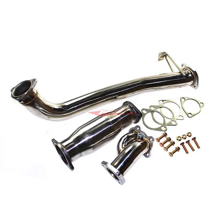 Jjr Stainless Dump Pipe Catco Bundle C Fits Nissan S13 Silvia & 180Sx (Sr20det) 1