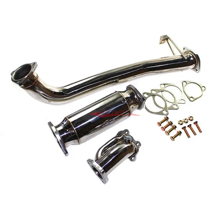 Jjr Stainless Dump Pipe De-Cat Bundle B Fits Nissan S13 Silvia & 180Sx (Sr20det) 1