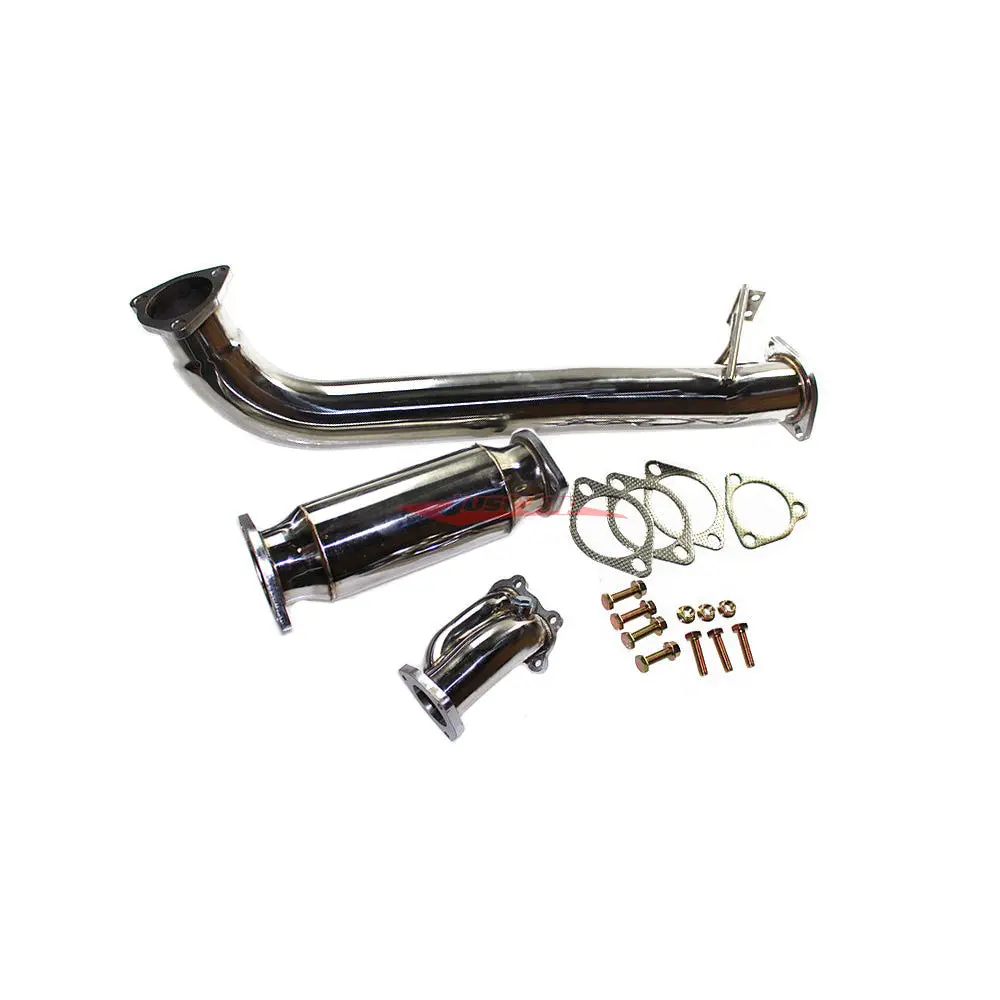 Jjr Stainless Dump Pipe De-Cat Bundle B Fits Nissan S14/S15 Silvia & 200Sx (Sr20det) 1