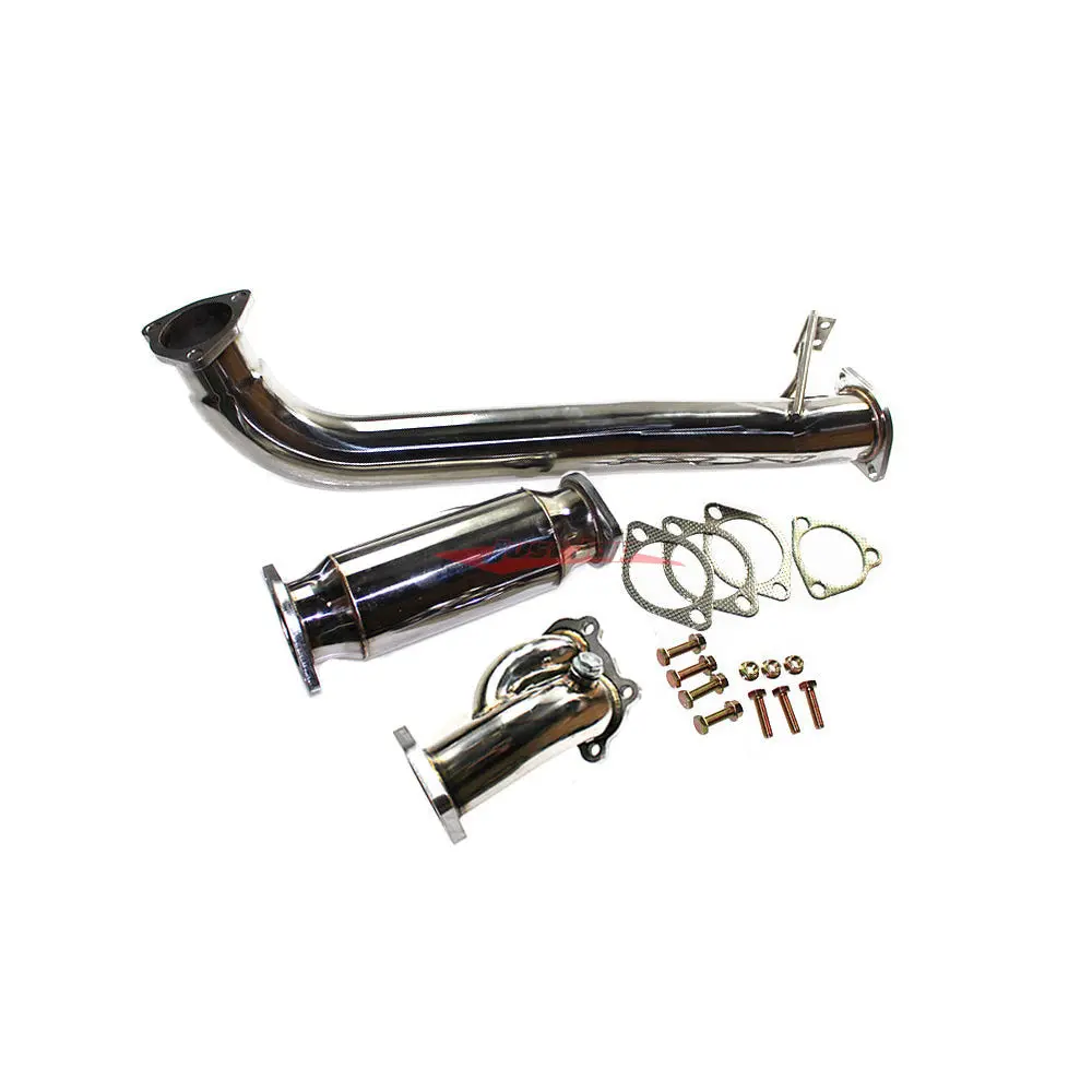 Jjr Stainless Dump Pipe De-Cat Bundle C Fits Nissan S14/S15 Silvia & 200Sx (Sr20det) 1