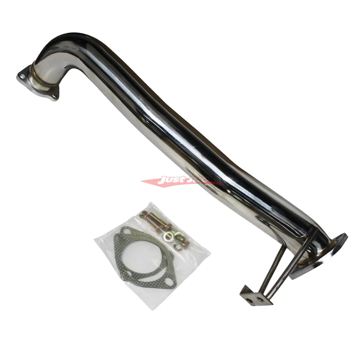 Jjr Stainless Steel Front Pipe (Active Flange) Fits Nissan S13 Silvia & 180Sx (Ca18det/Sr20det) 1