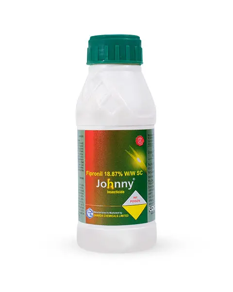 Gharda Johnny Insecticide (Fipronil 18.87% Sc) Manage Aphids, Whiteflies, Bollworms In Cotton 1