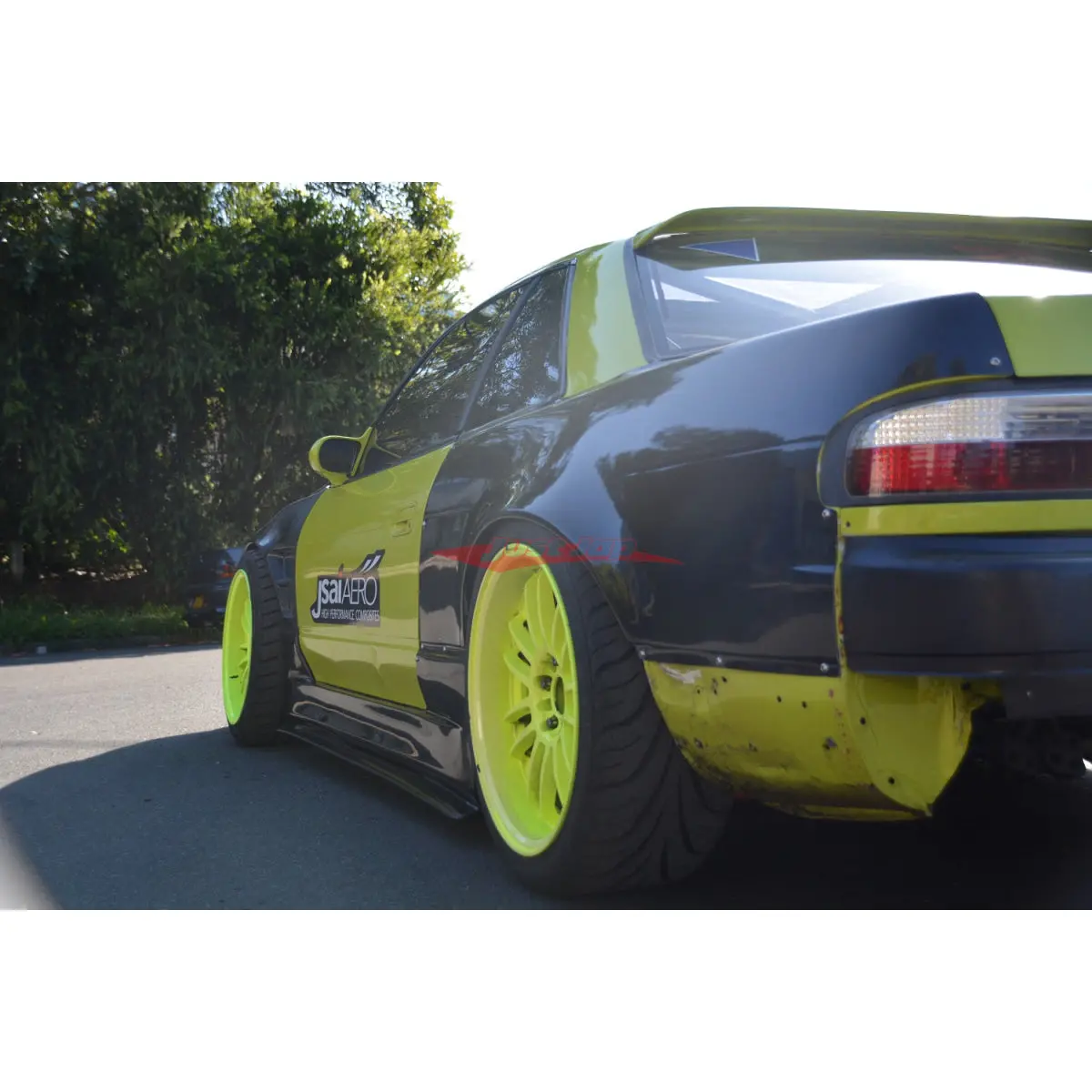 Jsai Aero 55Mm Rear Over Fenders Fits Nissan S13 Silvia 1