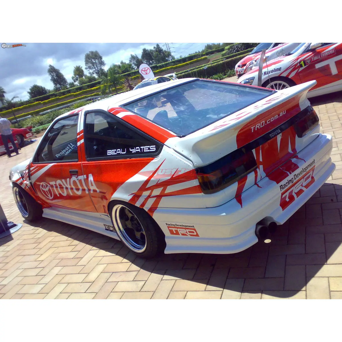 Jsai Aero D-Max Style Rear Bar- Toyota Ae86 Sprinter/ Levin 1