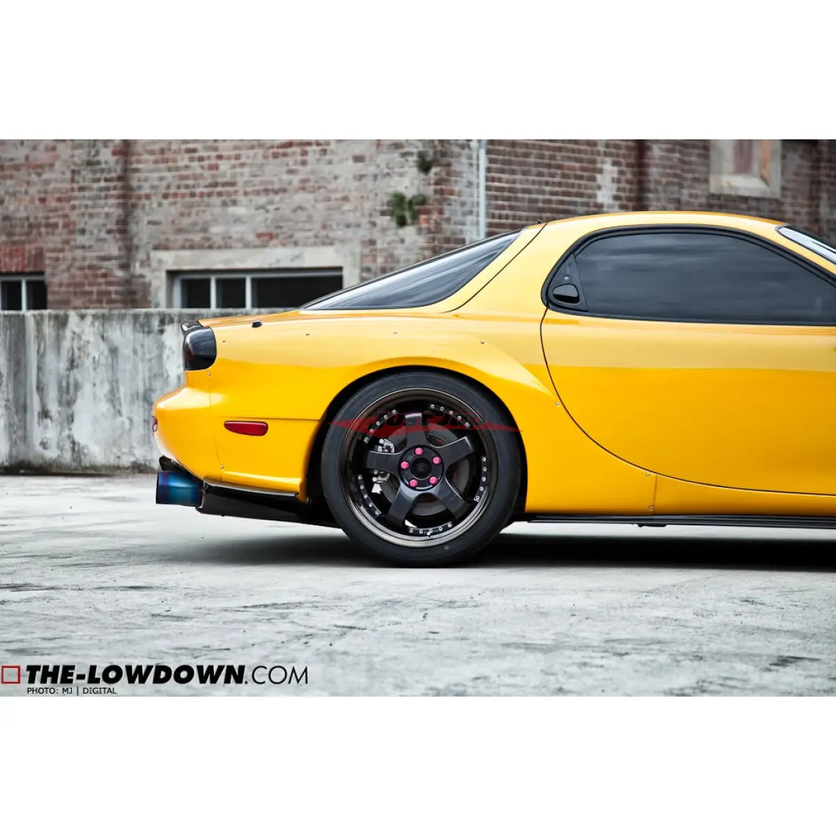 Jsai Aero Feed Style Rear Over Fenders Fits Mazda Fd3s Rx7 1