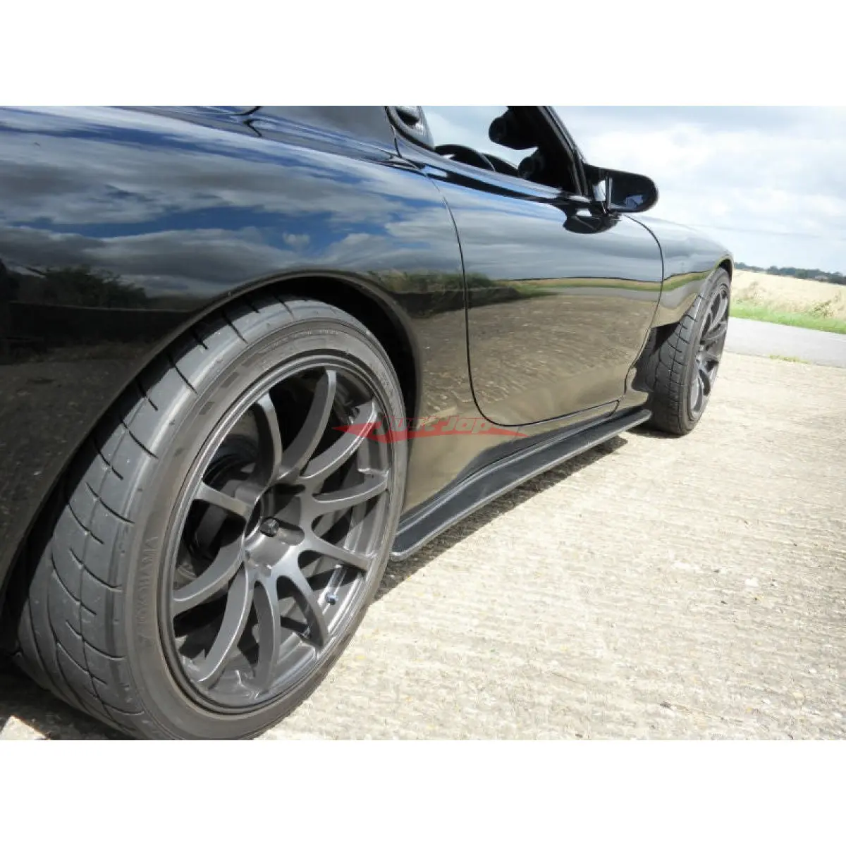 Jsai Aero Feed Style Side Skirt Extensions- Mazda Fd3s Rx7 1