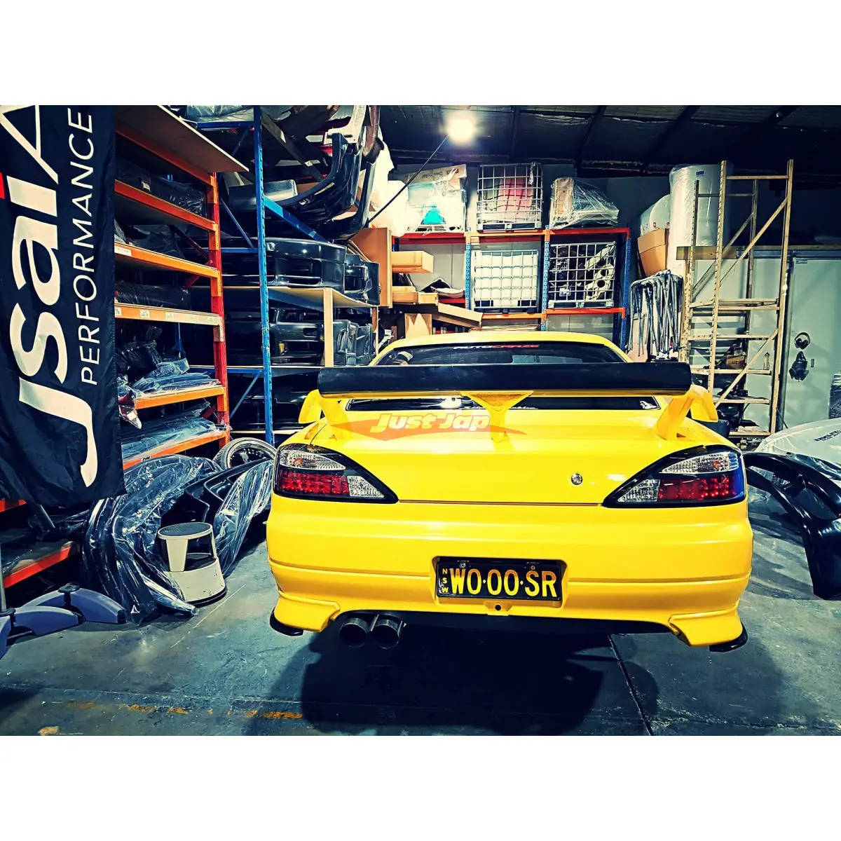 Jsai Aero Gt Gurney Flap Fits Nissan S15 200Sx Silvia 1