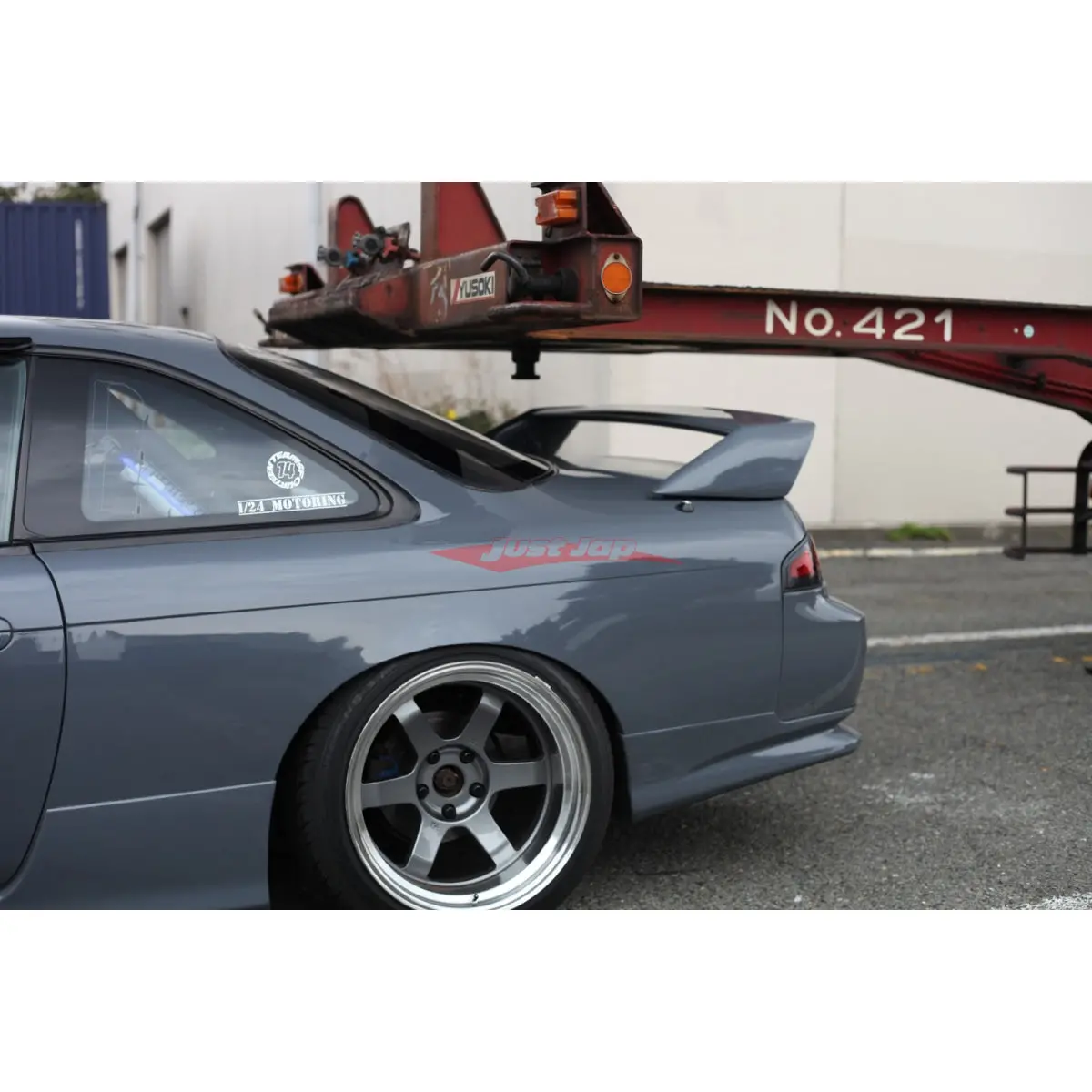 Jsai Aero Jdm Kouki Style Rear Spoiler Fits Nissan S14 Silvia 1