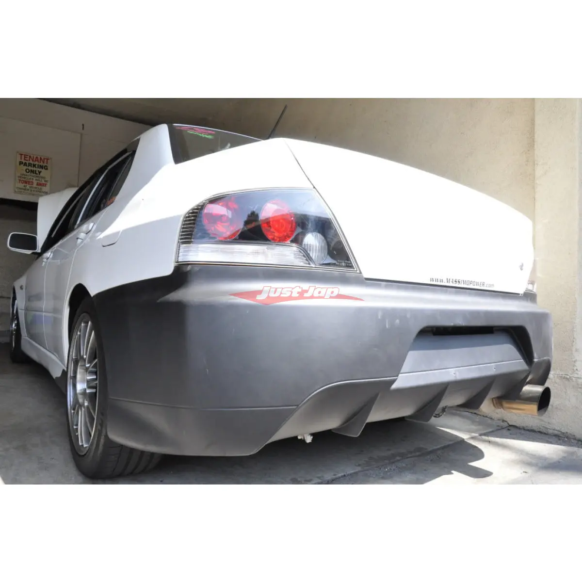 Jsai Aero Jdm Oem Style Rear Bar Fits Mitsubishi Evo 9 Ct9a 1