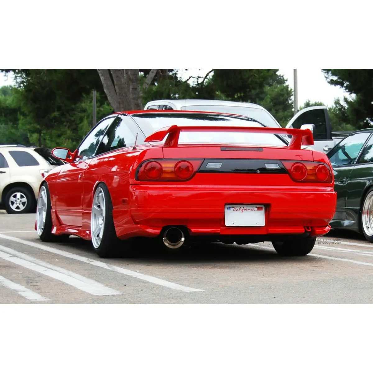 Jsai Aero Jdm Style Type X Rear Spoiler Fits Niissan Rps13 180Sx 1