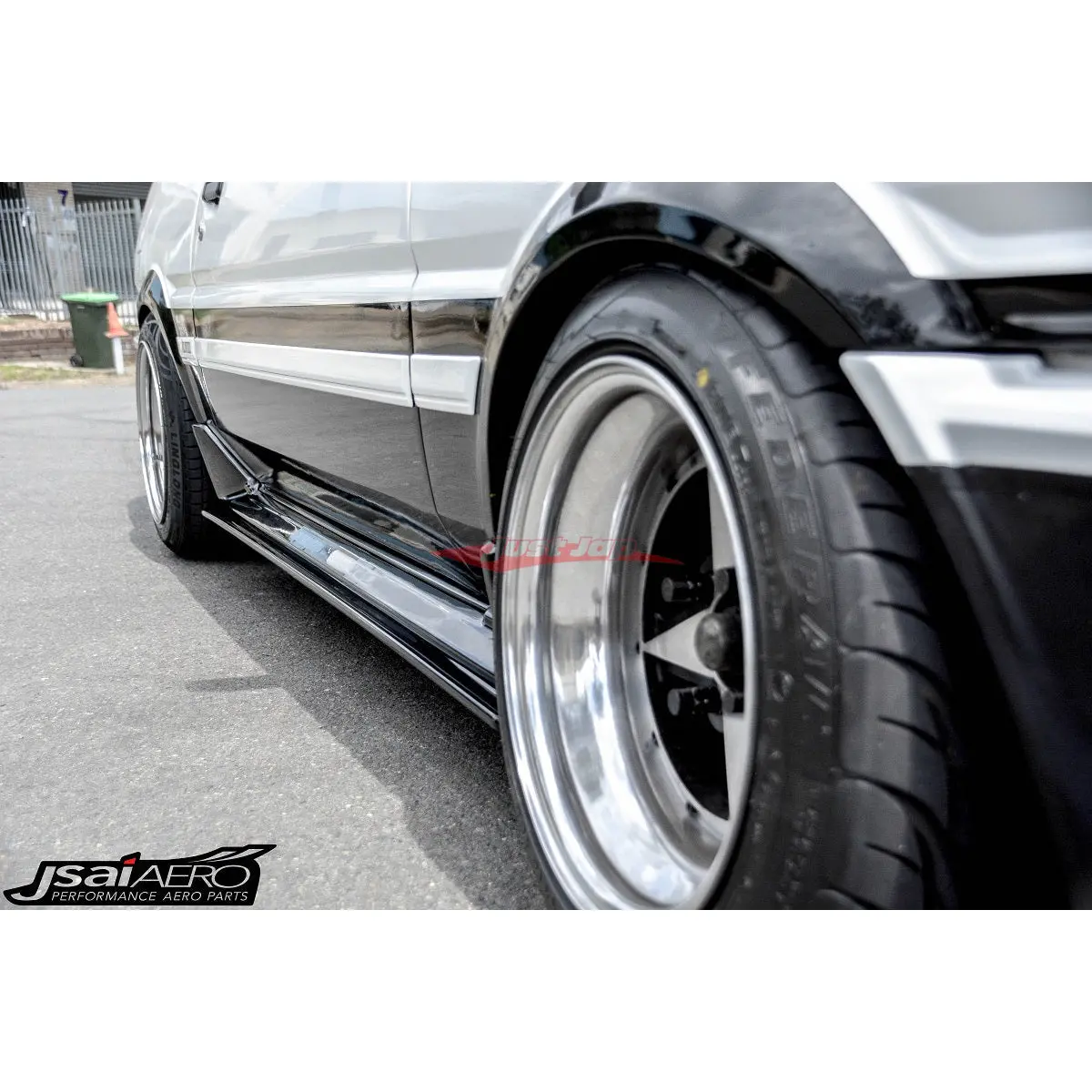 Jsai Aero Jdm Zenki Style Side Skirts Extensions Fits Toyota Ae86 Levin Trueno Sprinter 1