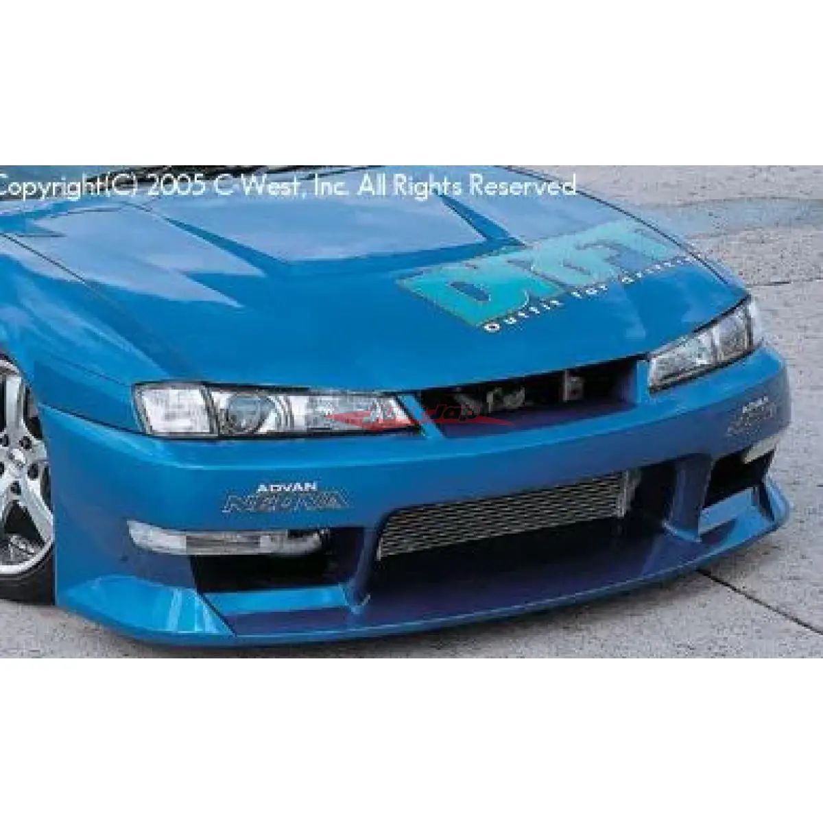 Jsai Aero Kouki Silvia Drft Style Front Bar- Nissan S14 S2 200Sx 1