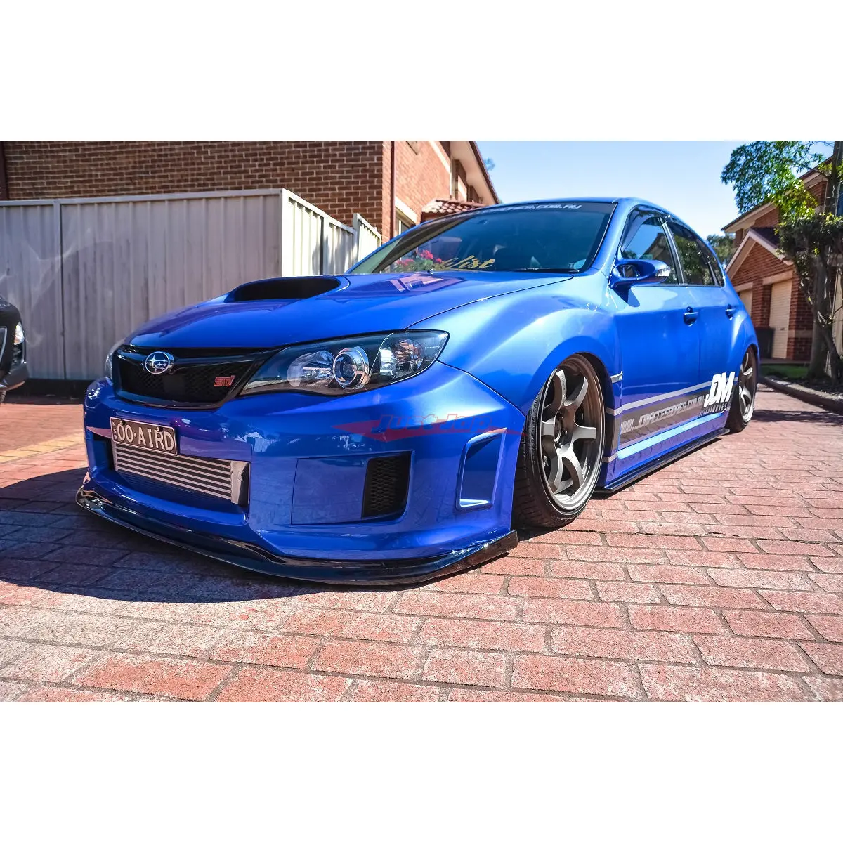 Jsai Aero Liberal Style Front Lip Fits Subaru Gvb Wrx Sti 1