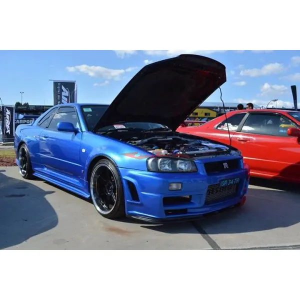 Jsai Aero Nismo Z-Tune Style Front Bar Fits Nissan Skyline R34 Gtr 1