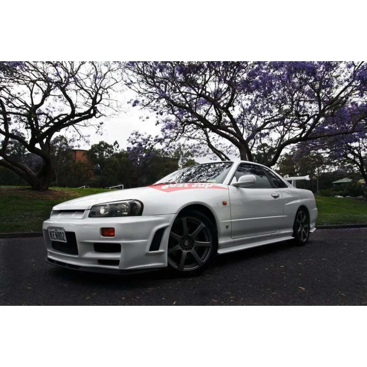 Jsai Aero Nismo Z-Tune Style Side Skirts Extension Fits Nissan Skyline R34 Gt/Gt-T 1