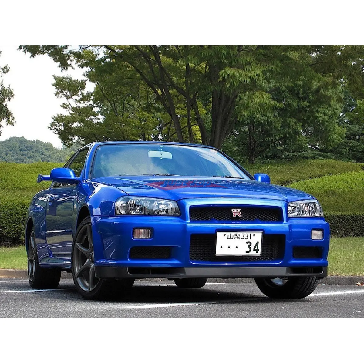 Jsai Aero Oem Standard Front Bar Lip Spoiler Fits Nissan Skyline R34 Gtr 1