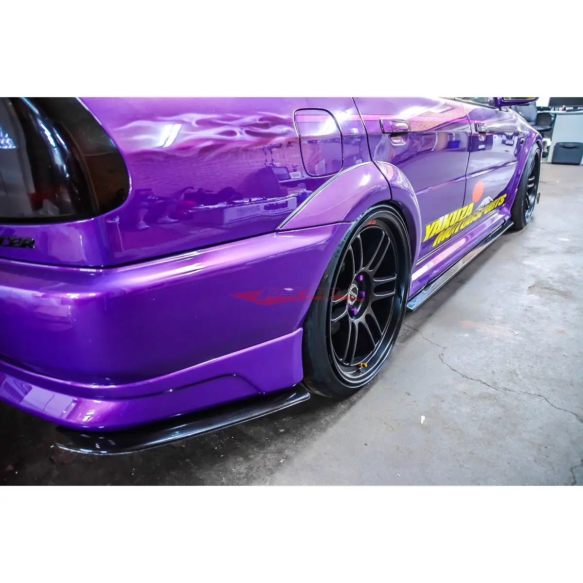 Jsai Aero Rear Bar Extensions Fits Mitsubishi Cp9a Evo 5 6 1