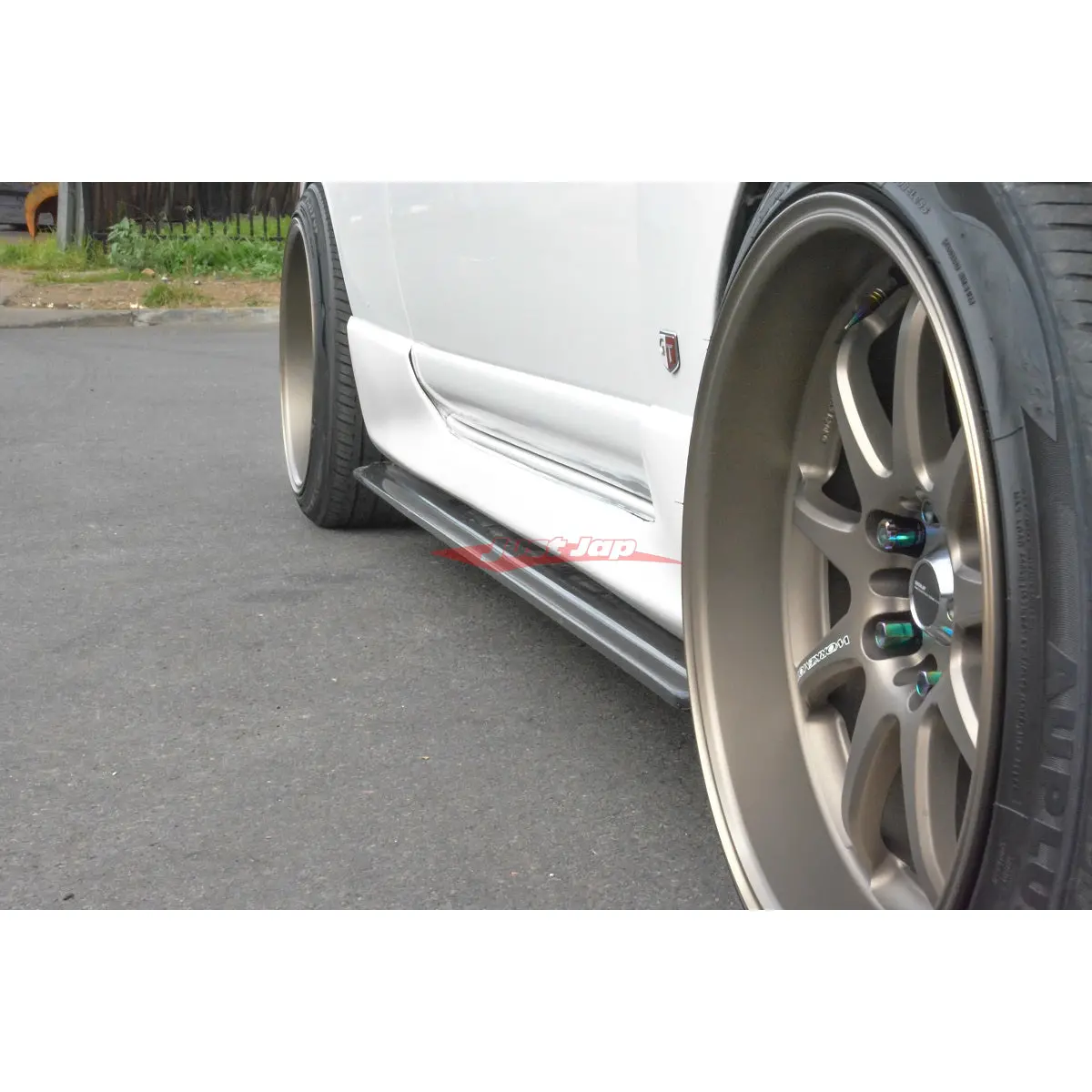 Jsai Aero Side Skirt Extensions Fits Nissan R33 Gts-T 1