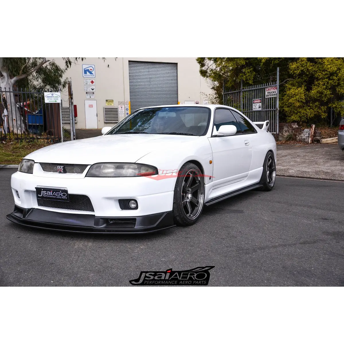 Jsai Aero Side Skirt Extensions Fits Nissan Skyline R33 Gtr 1