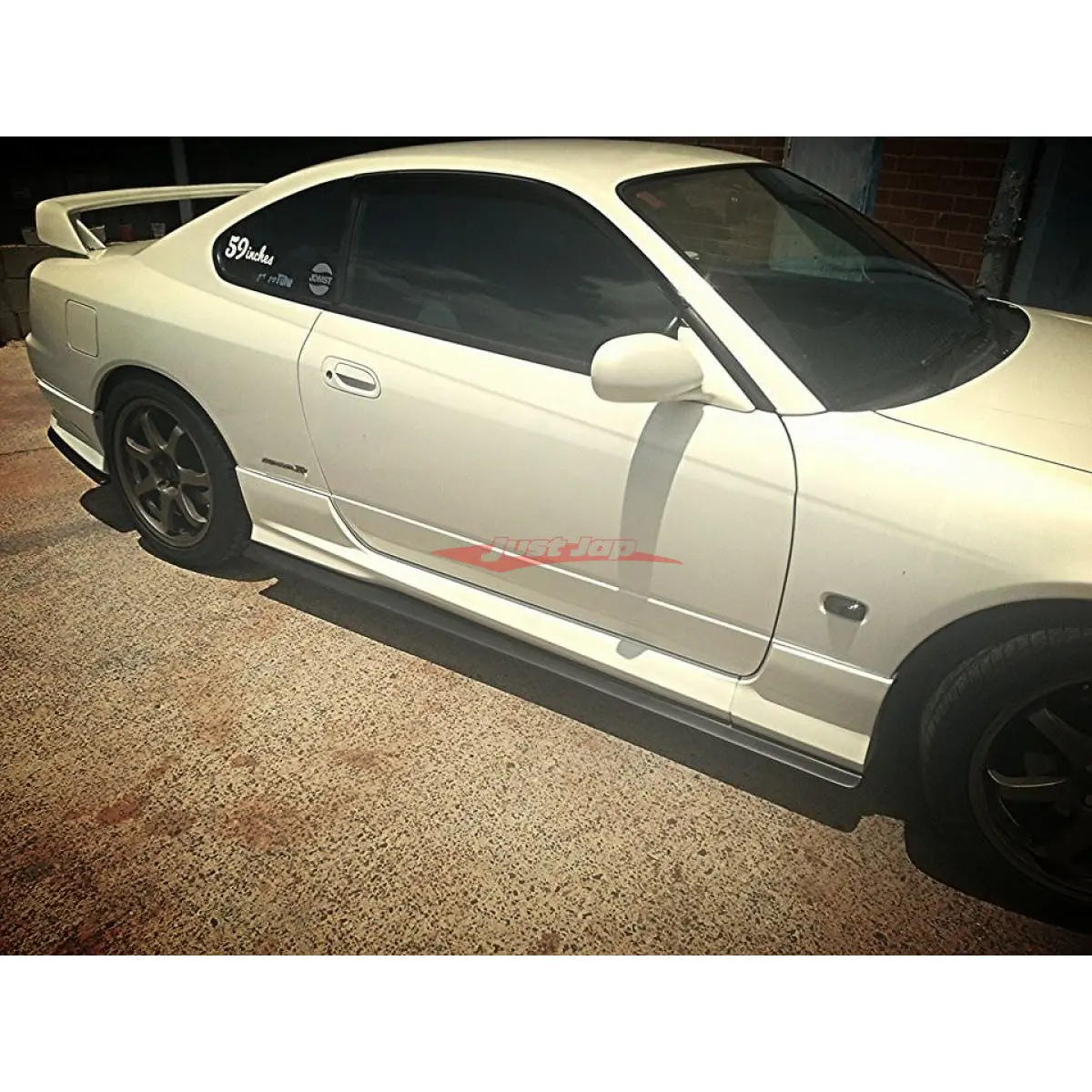 Jsai Aero Side Skirt Extensions (Frp) Fits Nissan S15 200Sx Silvia 1