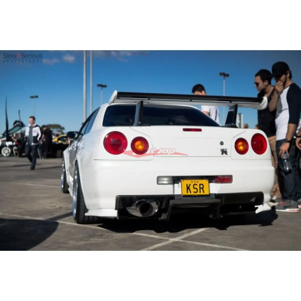 Jsai Aero Sl Style 50Mm Wing Risers Fits Nissan Skyline Bnr34 Gtr 1
