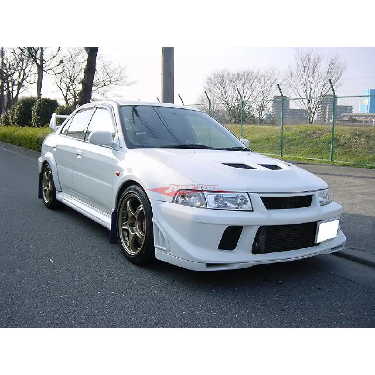 Jsai Aero Tommi Makinen Style Front Lip Fits Mitsubishi Evolution 6.5 Cp9a 1